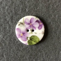 Violet Smaller Medium Circular Button